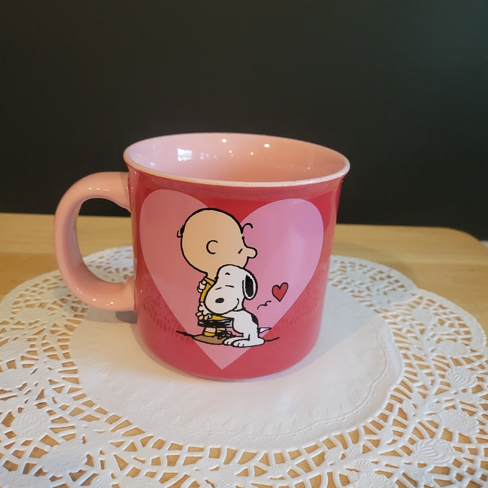 Peanuts Snoopy & Charlie Life is Better with Friends Soup/Coffee Mug - Picture 8 of 8